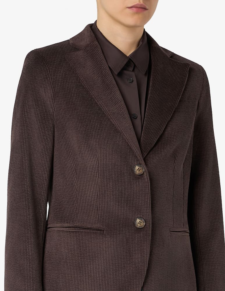 rinascente Elizabeth Ascot Giacca in costa di velluto