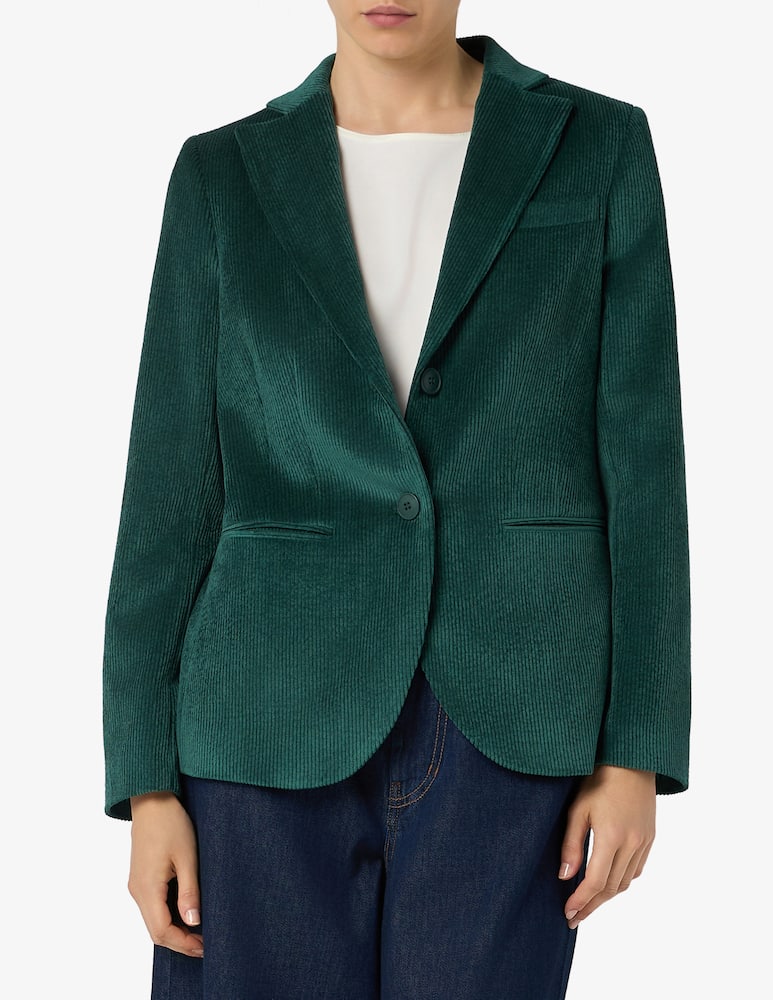 rinascente Elizabeth Ascot Giacca in costa di velluto