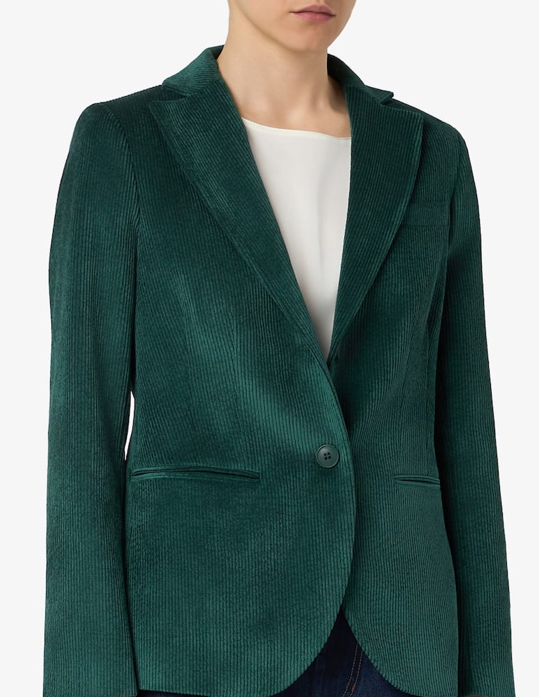 rinascente Elizabeth Ascot Giacca in costa di velluto