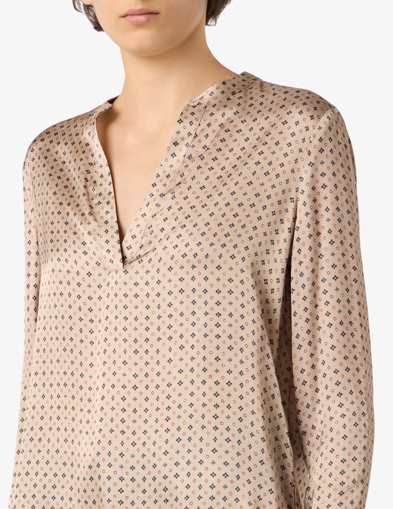 rinascente Elizabeth Ascot Camicia in viscosa stampata