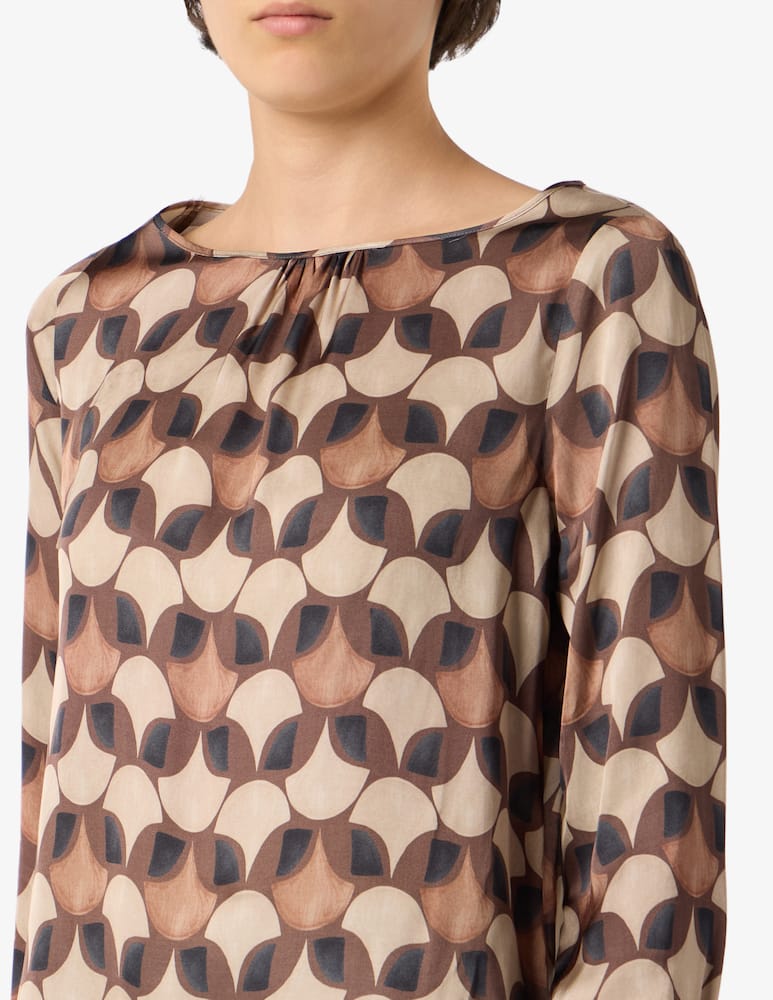 rinascente Elizabeth Ascot Blusa fantasia geometrica