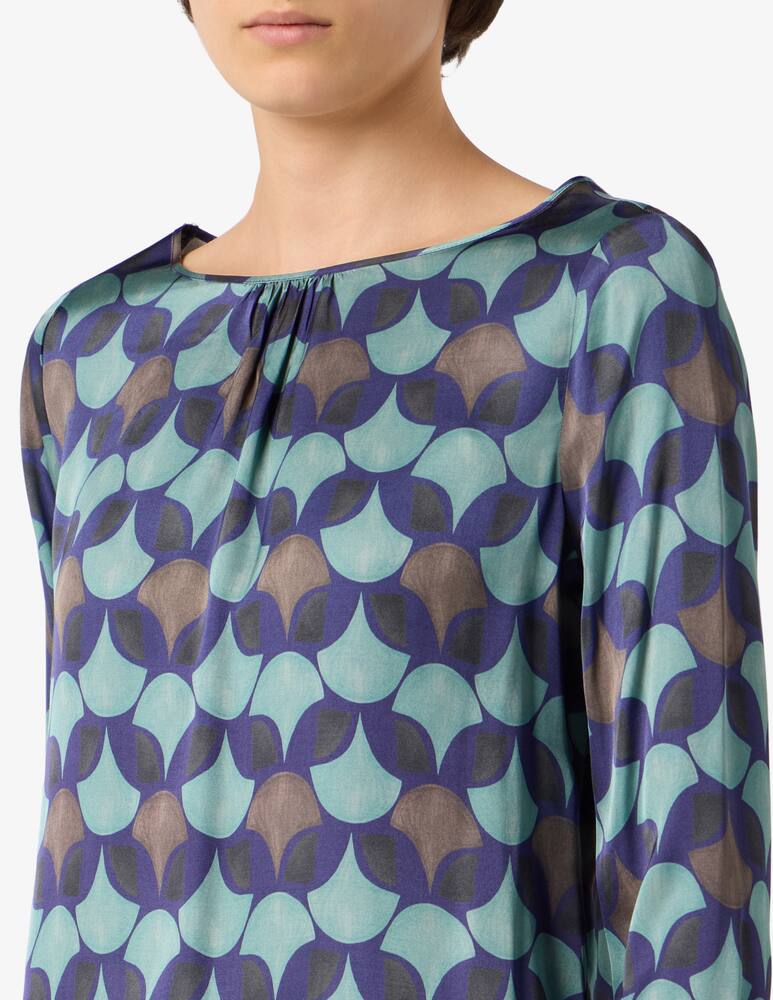 rinascente Elizabeth Ascot Blusa fantasia geometrica
