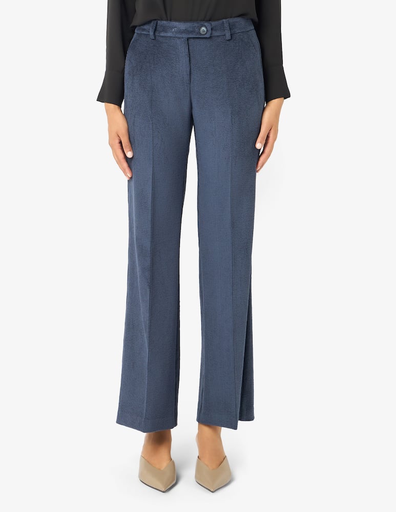rinascente Elizabeth Ascot Flared corduroy trousers