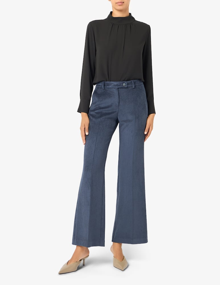 rinascente Elizabeth Ascot Flared corduroy trousers