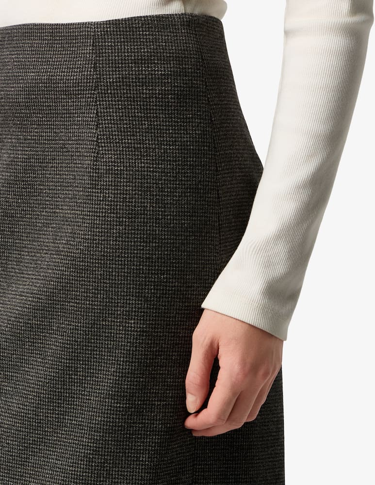 Elizabeth Ascot Midi houndstooth pencil skirt - picture 4 Elizabeth Ascot Midi houndstooth pencil skirt - picture 4