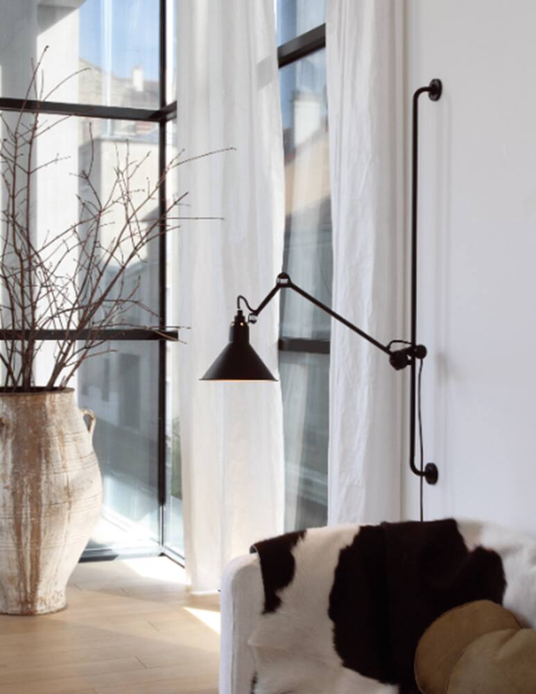 rinascente Dcw Edition Lampe Gras 214 Lampada da Soffitto - Nero