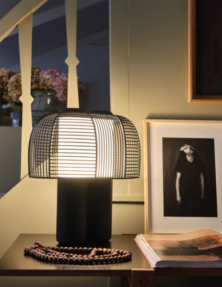 rinascente Dcw Edition Yasuke Lampada da Tavolo - Nero