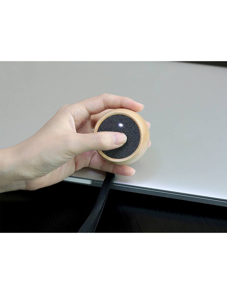 rinascente Gingko Tumbler Selfie Speaker - beige