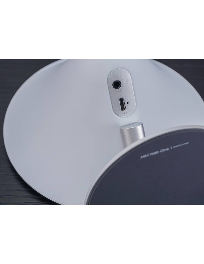 rinascente Gingko Mini Halo One Bluetooth Speaker - bianco