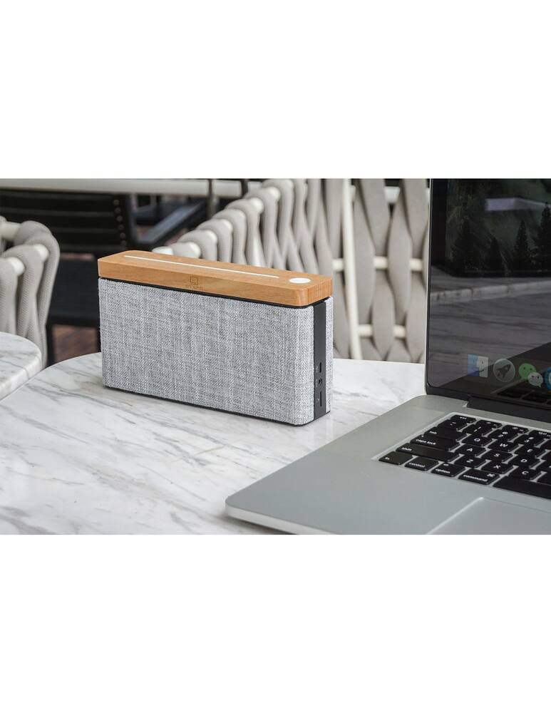 rinascente Gingko HiFi Square Bluetooth Speaker - beige