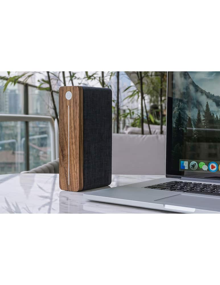 rinascente Gingko HiFi Square Bluetooth Speaker - beige