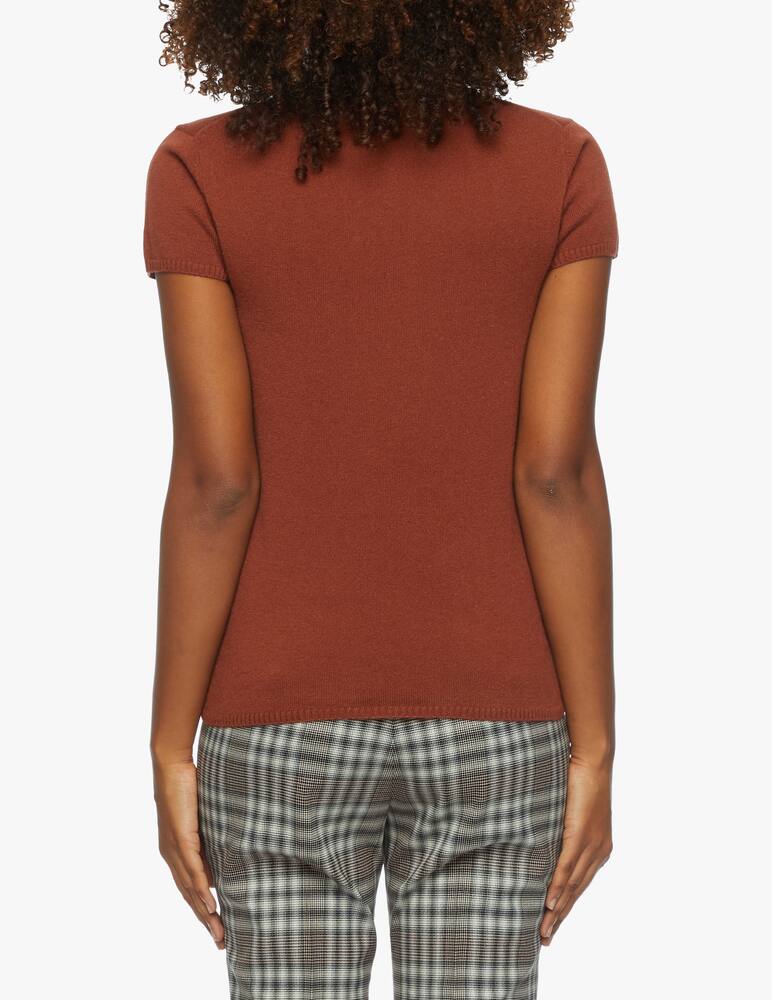 rinascente Pure Cashmere Maglia girocollo manica corta in cashmere