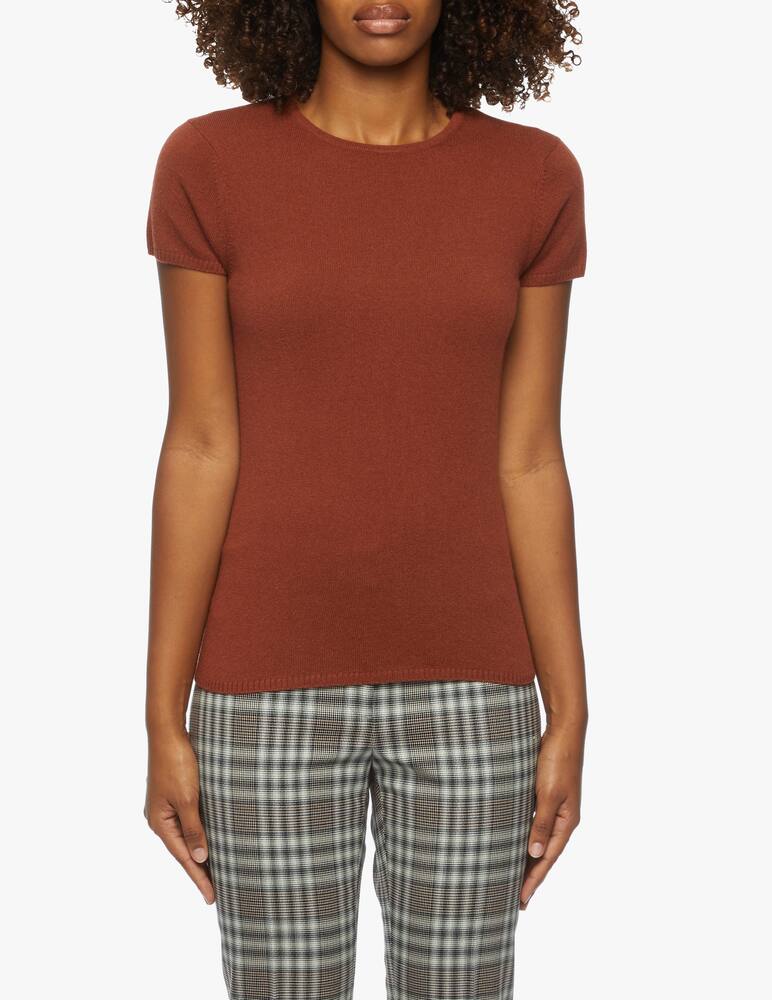 rinascente Pure Cashmere Maglia girocollo manica corta in cashmere