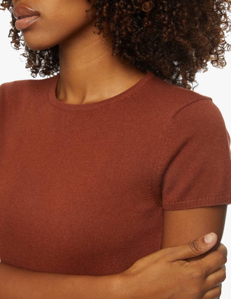 rinascente Pure Cashmere Maglia girocollo manica corta in cashmere