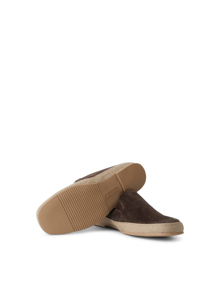 rinascente Brunos Espadrillas in suede punta squadrata - marrone