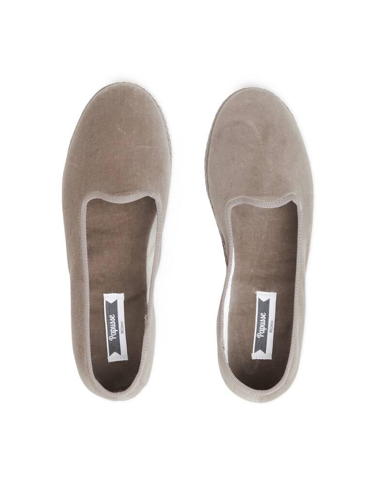 Papusse Diamante velvet friulane shoes - Grey - picture 3 Papusse Diamante velvet friulane shoes - Grey - picture 3