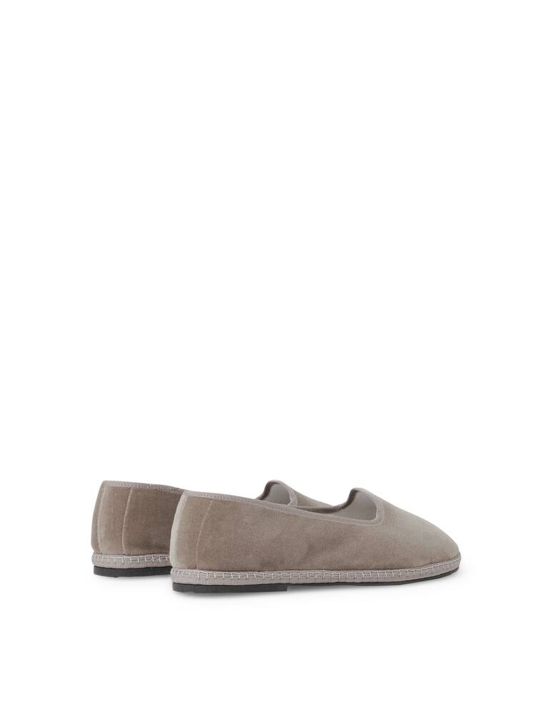 Papusse Diamante velvet friulane shoes - Grey - picture 4 Papusse Diamante velvet friulane shoes - Grey - picture 4