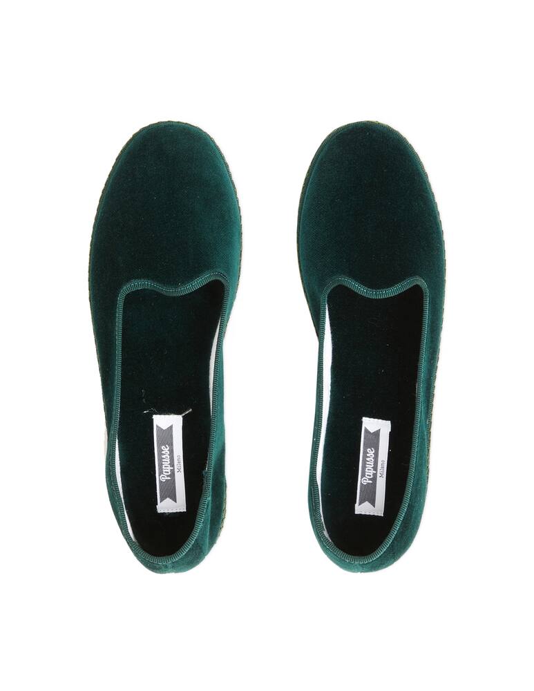 rinascente Papusse Verde friulane shoes