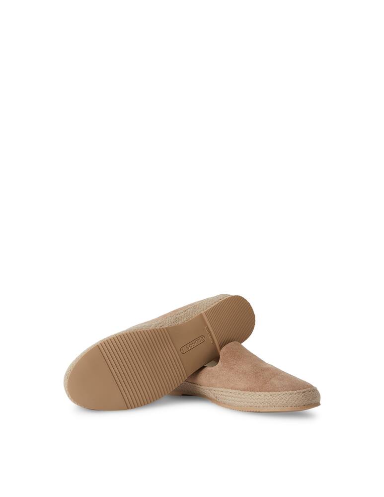 rinascente Brunos Ciabatta in suede punta tonda - grigio