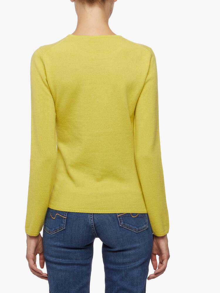 rinascente Pure Cashmere Cashmere braided round neck sweater