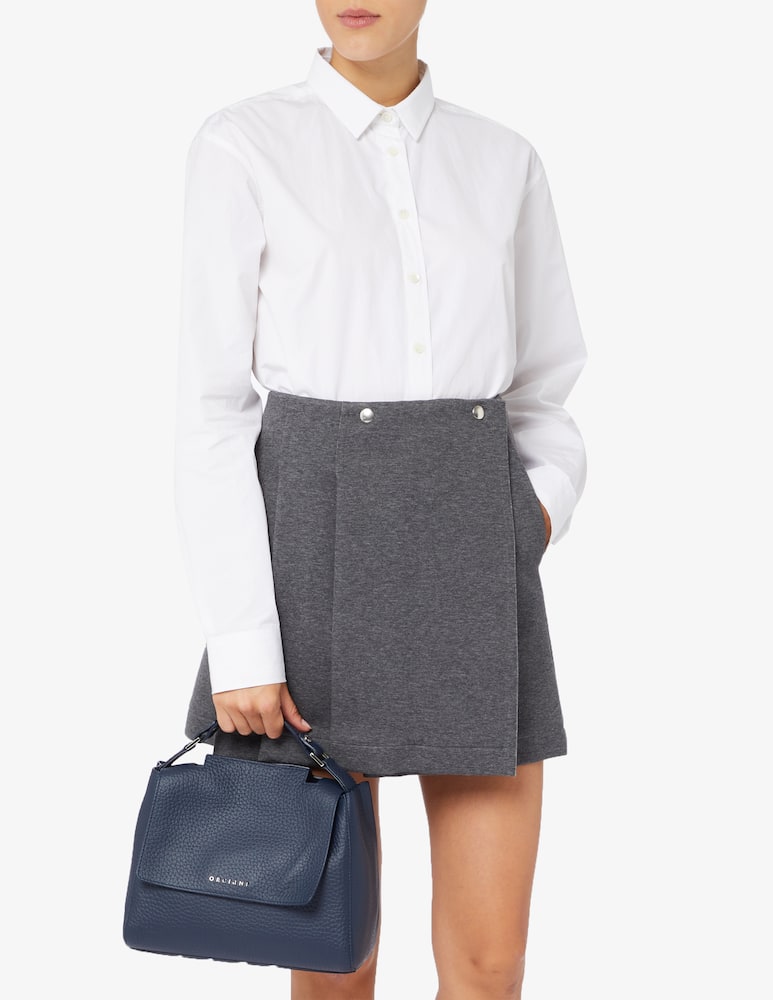 rinascente Orciani Sveva Soft small leather handbag with strap