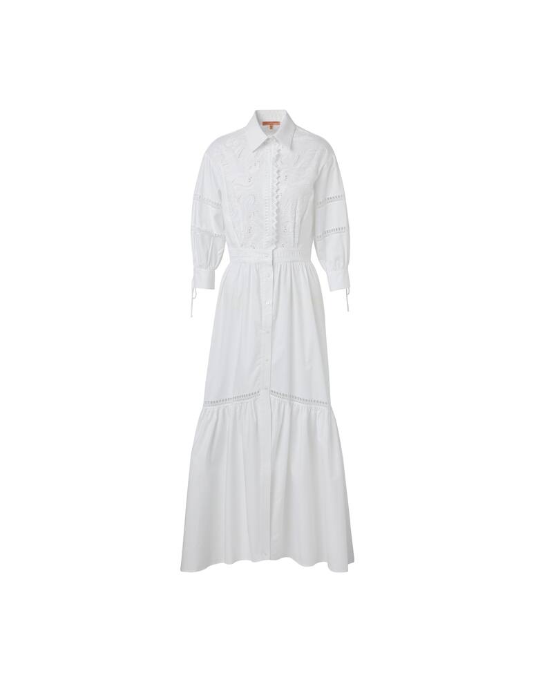 rinascente Ermanno Scervino Chemisier in cotone - bianco