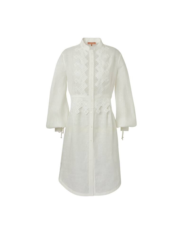 rinascente Ermanno Scervino Chemisier in lino - bianco