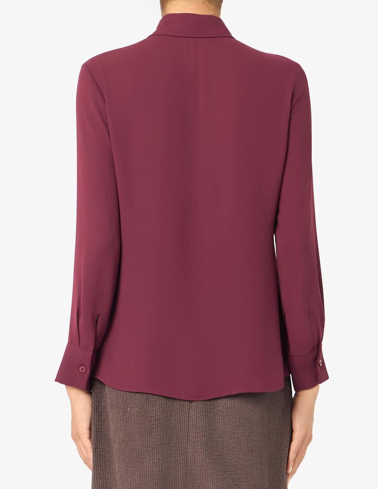 rinascente Elizabeth Ascot Viscose pocket shirt