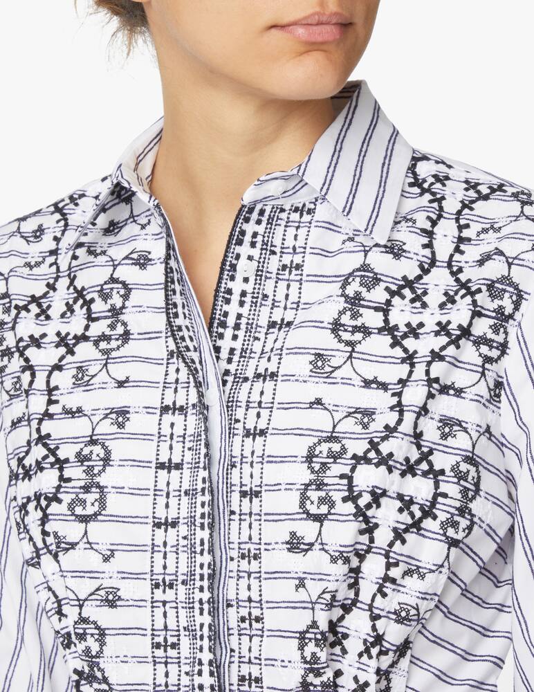 rinascente Ermanno Scervino Chemisier in cotone - nero