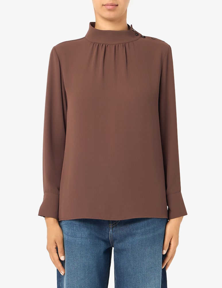rinascente Elizabeth Ascot Blusa in viscosa