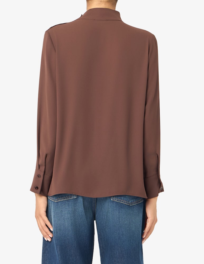 rinascente Elizabeth Ascot Blusa in viscosa