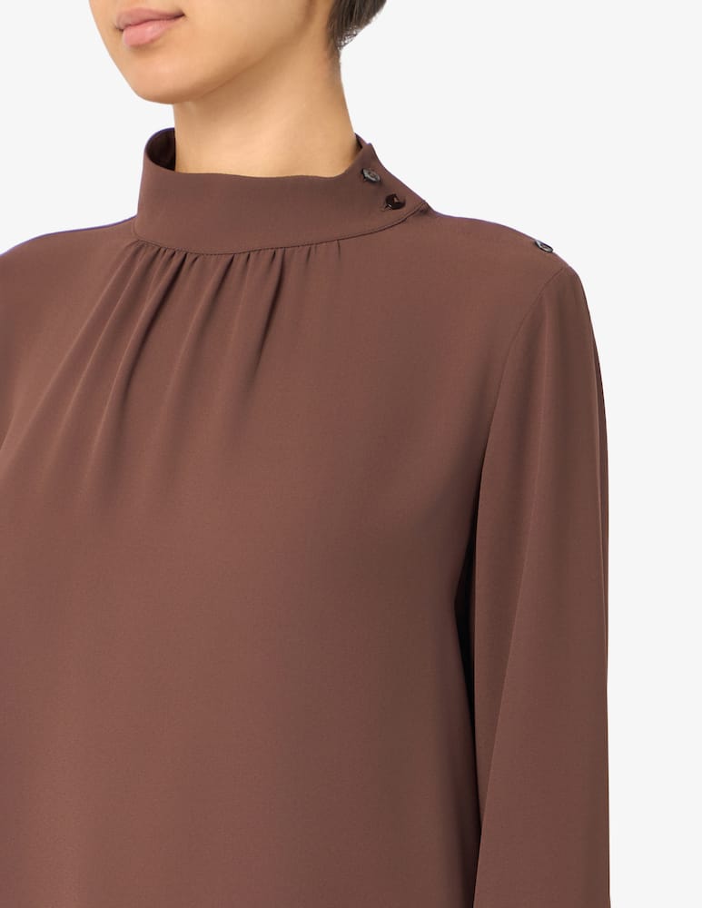 rinascente Elizabeth Ascot Blusa in viscosa