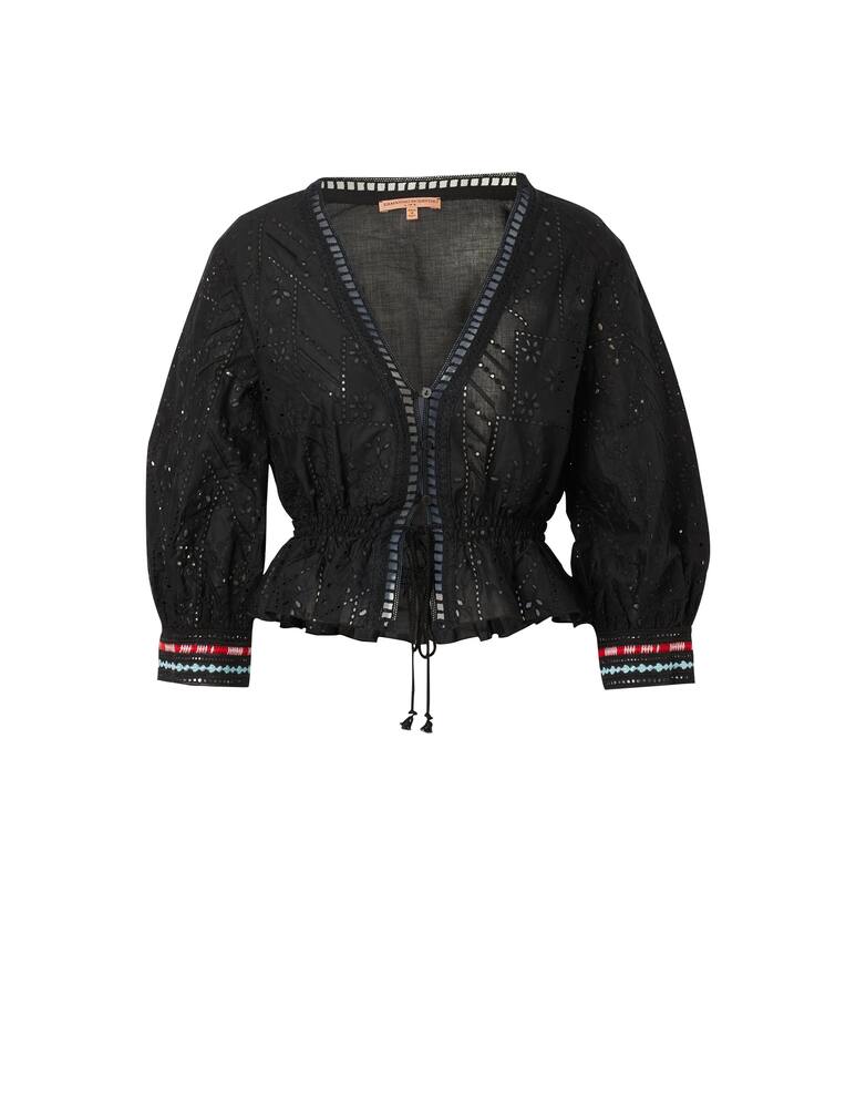 rinascente Ermanno Scervino Cotton top - black