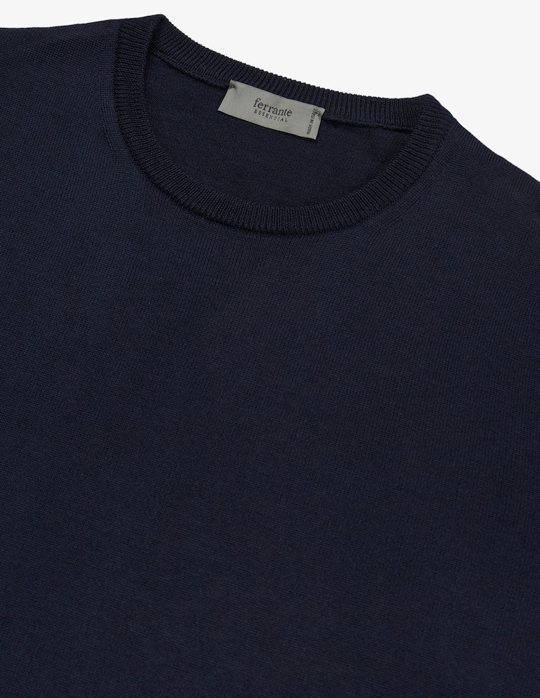Ferrante Maglia girocollo in lana merino - immagine 4 Ferrante Maglia girocollo in lana merino - immagine 4