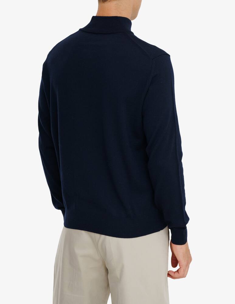 Ferrante Maglia mezza zip in lana merino - immagine 3 Ferrante Maglia mezza zip in lana merino - immagine 3