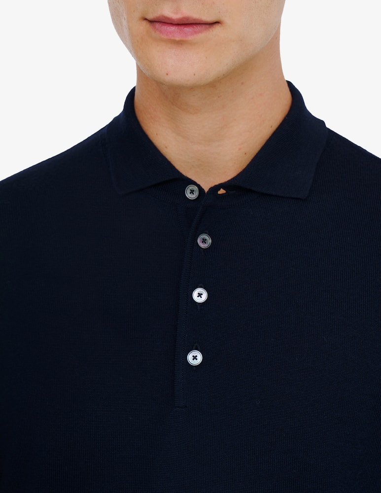 Ferrante Polo maniche lunghe in lana merino - immagine 4 Ferrante Polo maniche lunghe in lana merino - immagine 4