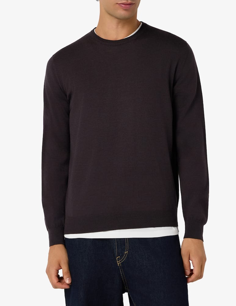 rinascente Ferrante Maglia girocollo in lana merino extrafine