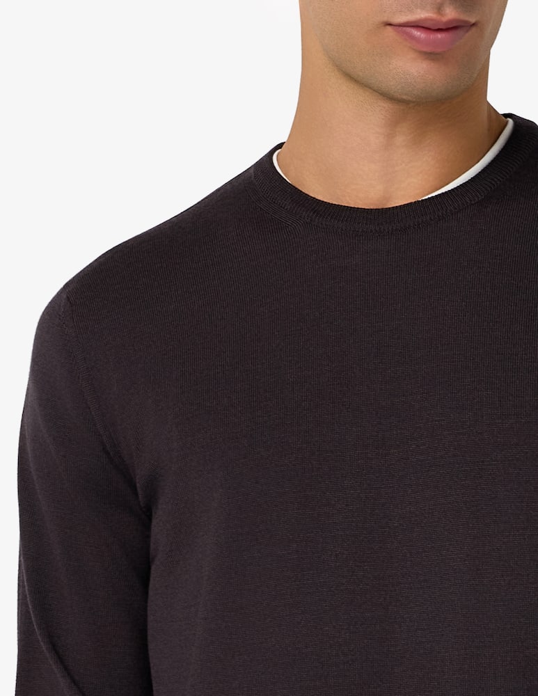 rinascente Ferrante Maglia girocollo in lana merino extrafine
