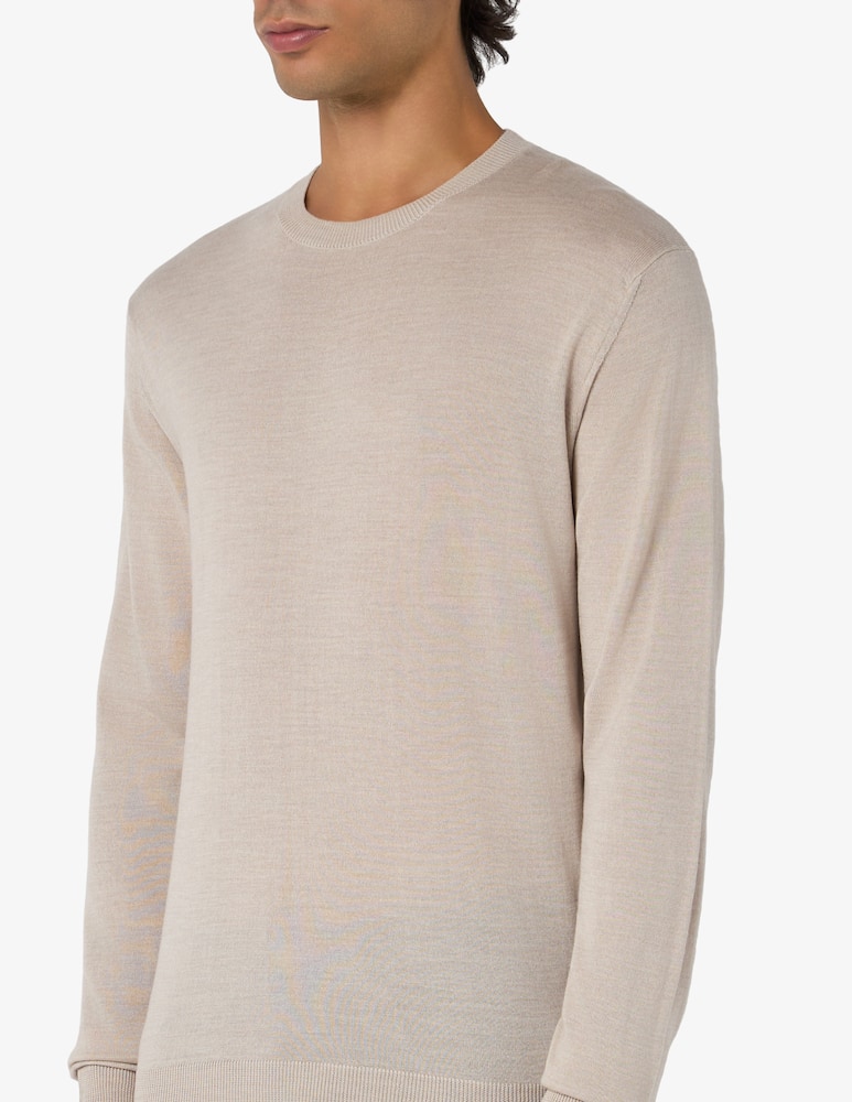 rinascente Ferrante Crewneck wool and silk jumper