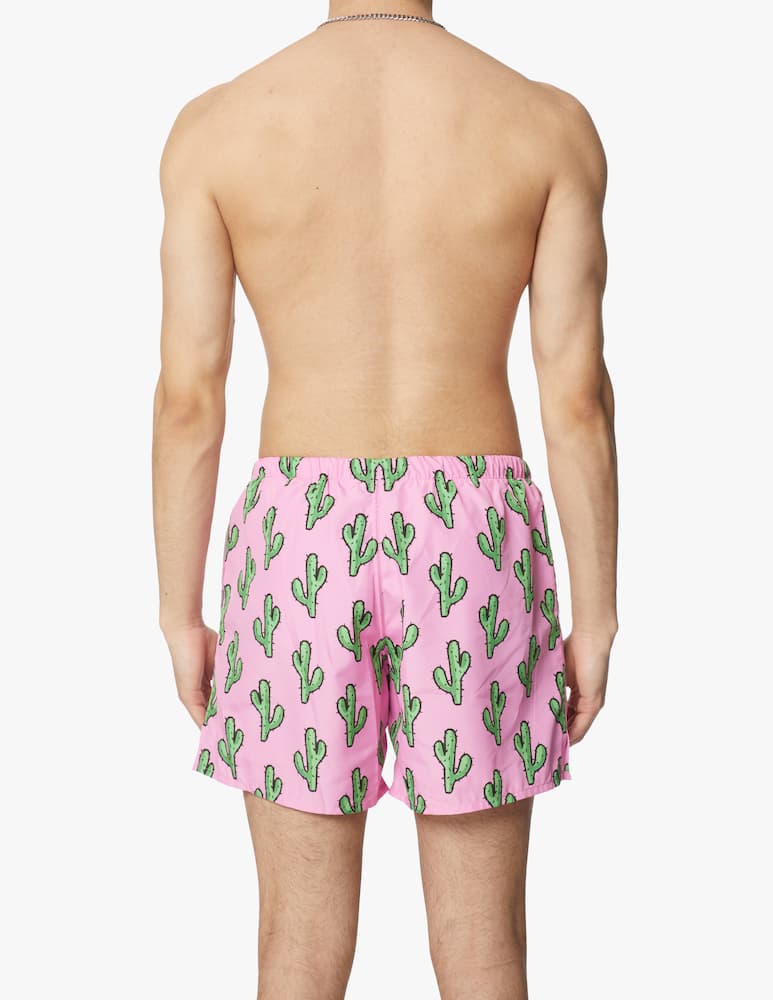 Yes I am Cactus swimshort - pink - picture 2 Yes I am Cactus swimshort - pink - picture 2