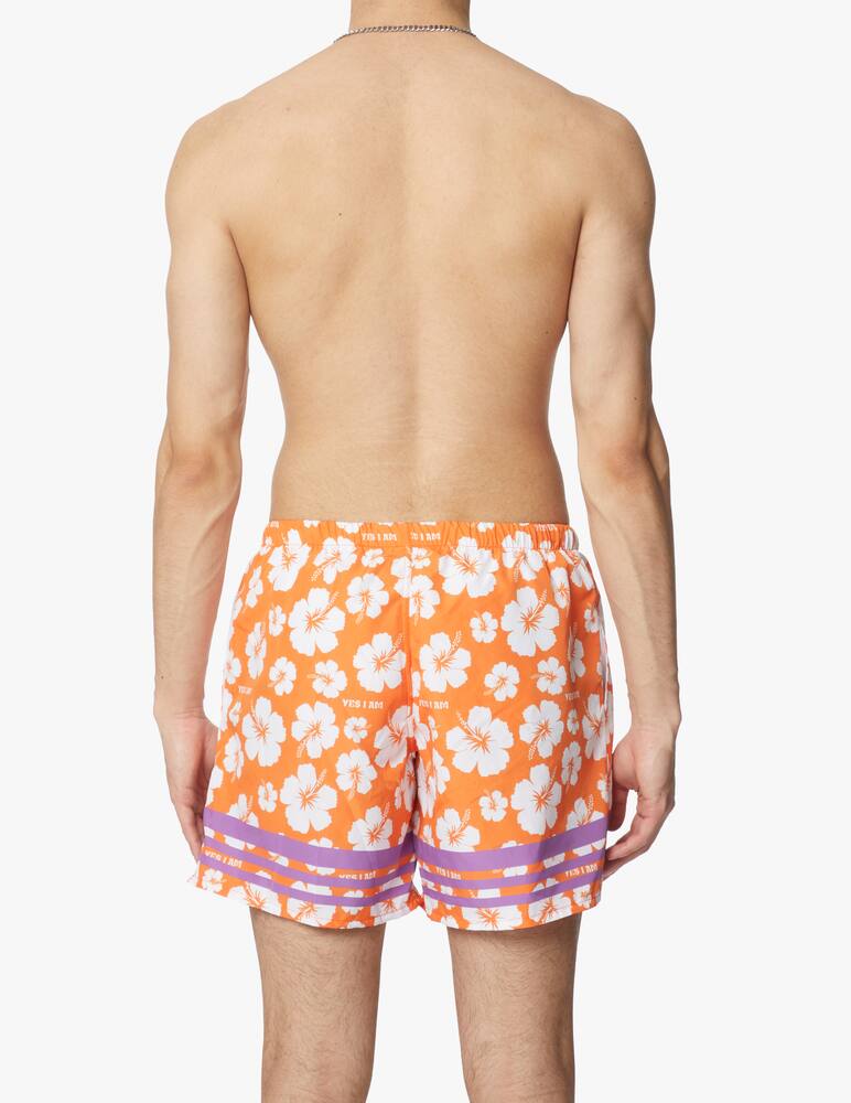 rinascente Yes I am Costume boxer hibiscus - multicolor
