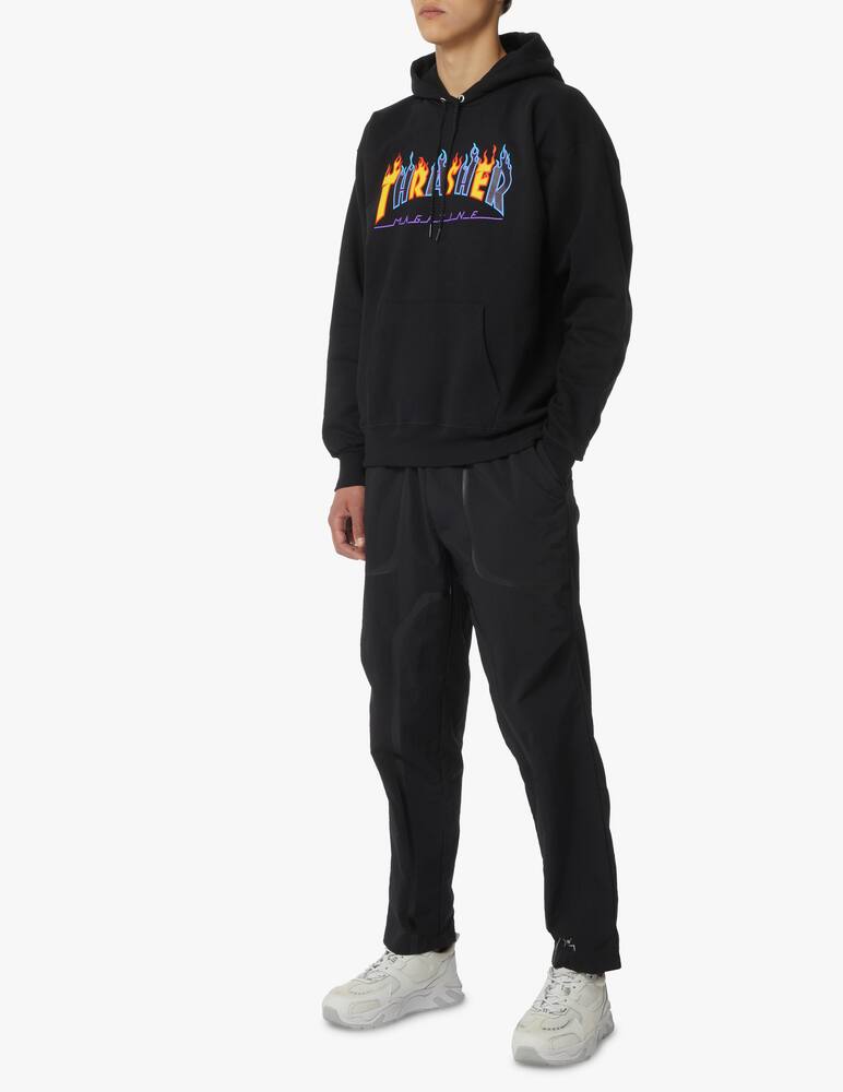 rinascente Thrasher Double flame sweatshirt - black