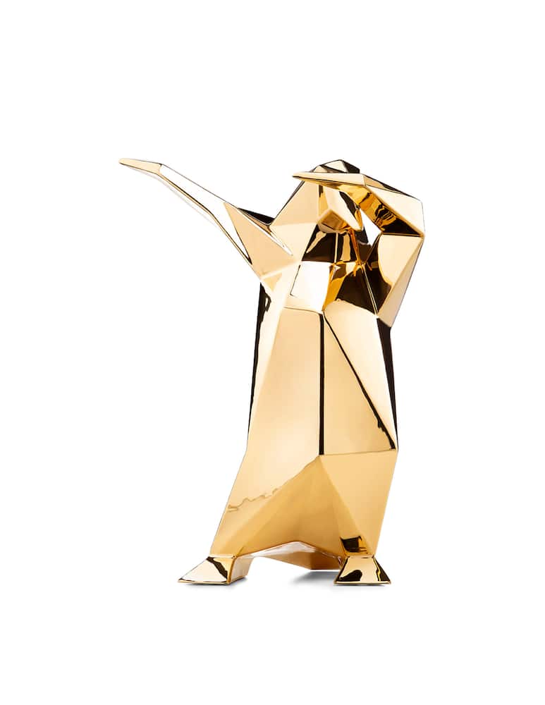 rinascente Bosa Dab Penguin sculpture - Gold