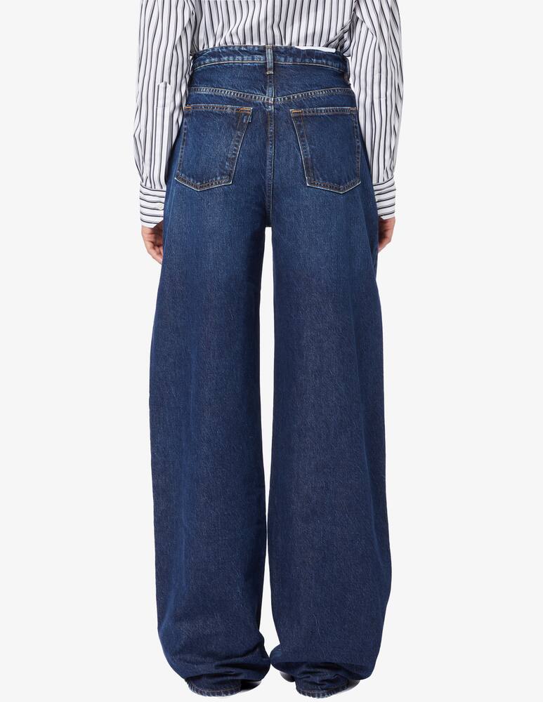 rinascente 3X1 Wide legs regular rise flip jeans