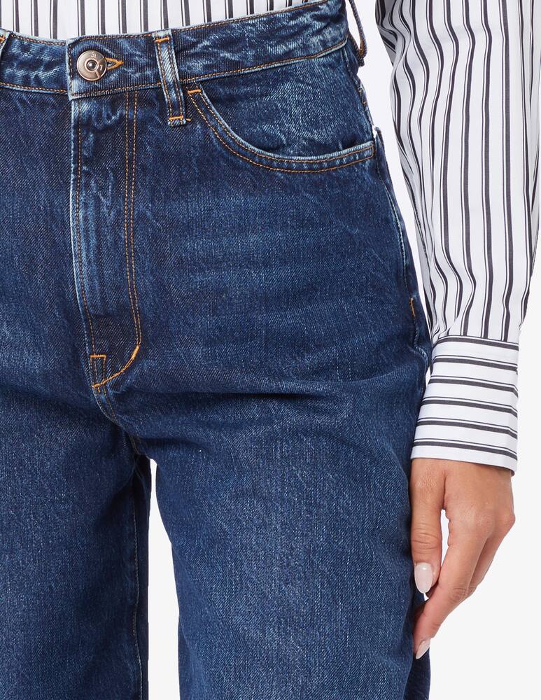 rinascente 3X1 Wide legs regular rise flip jeans