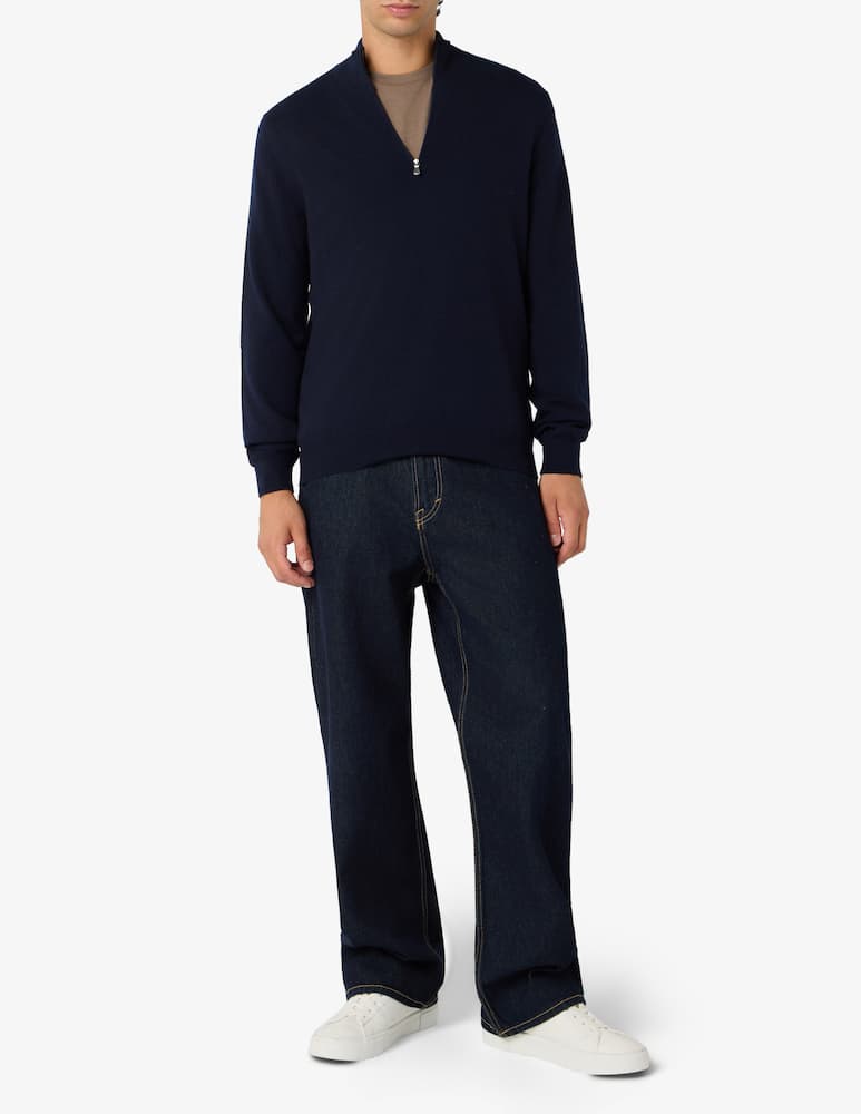 Gran Sasso Zip-neck jumper - picture 2 Gran Sasso Zip-neck jumper - picture 2