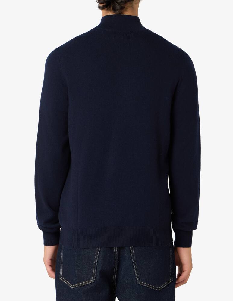 rinascente Gran Sasso Zip-neck jumper