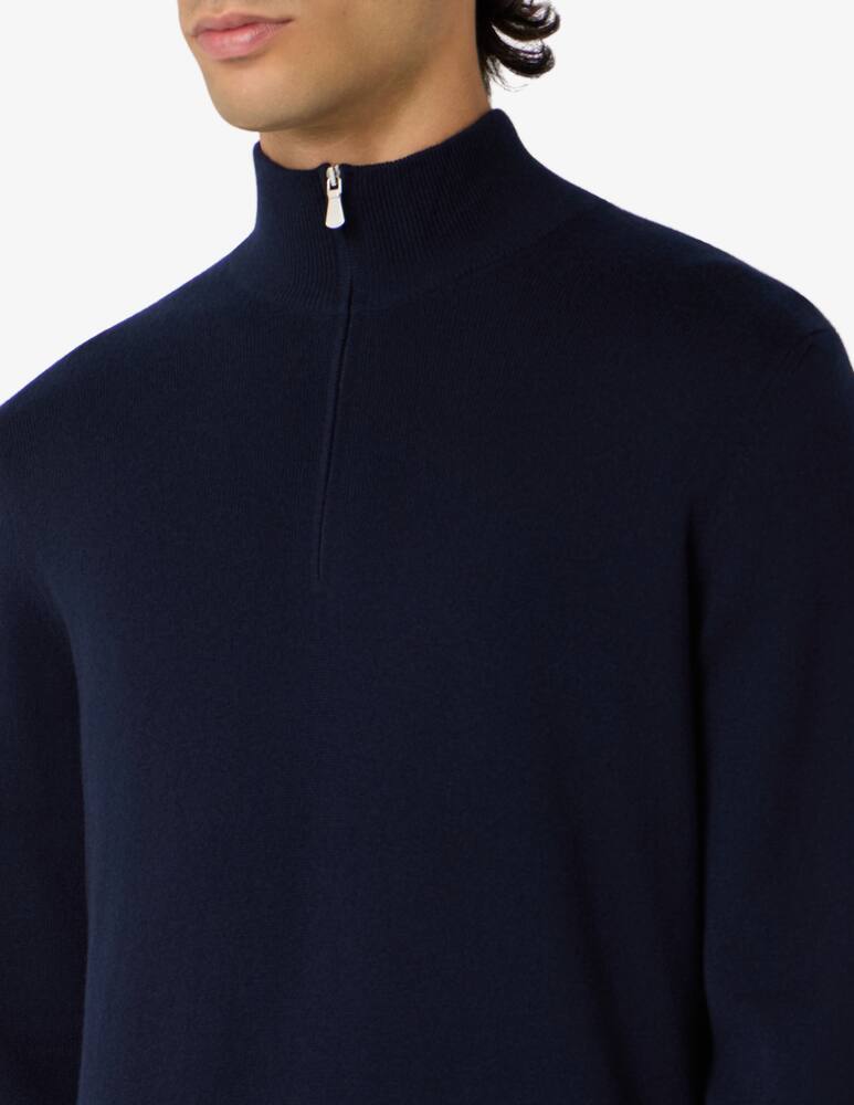 rinascente Gran Sasso Zip-neck jumper