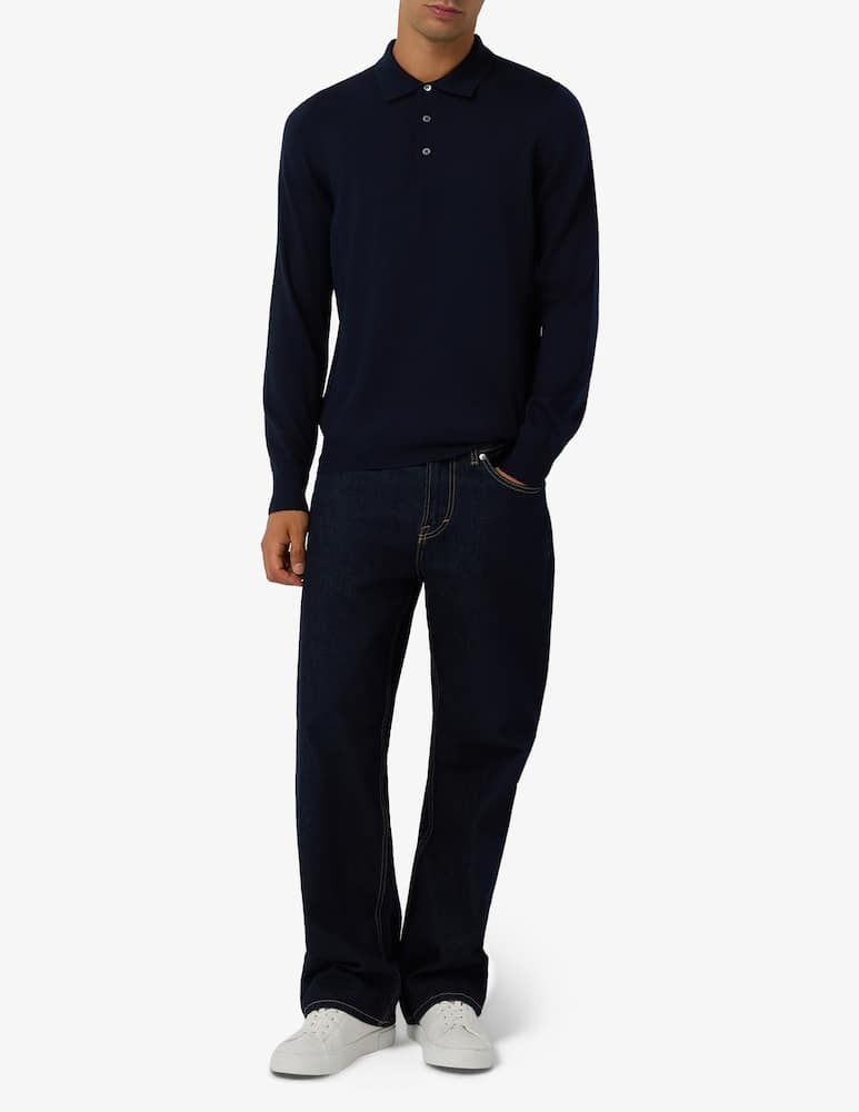 Gran Sasso merino polo shirt - picture 2 Gran Sasso merino polo shirt - picture 2