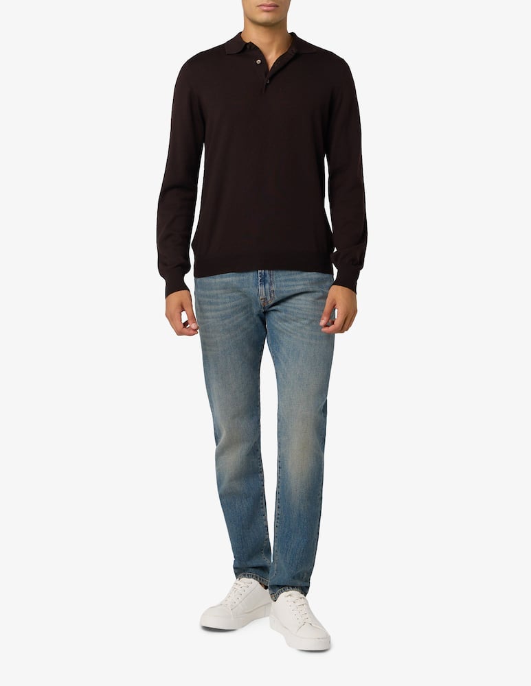 Gran Sasso Merino polo shirt - picture 2 Gran Sasso Merino polo shirt - picture 2